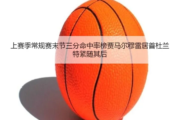 上赛季常规赛末节三分命中率榜贾马尔穆雷居首杜兰特紧随其后